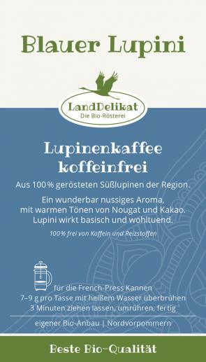 Blauer Lupini Getränk LandDelikat auf strela.one